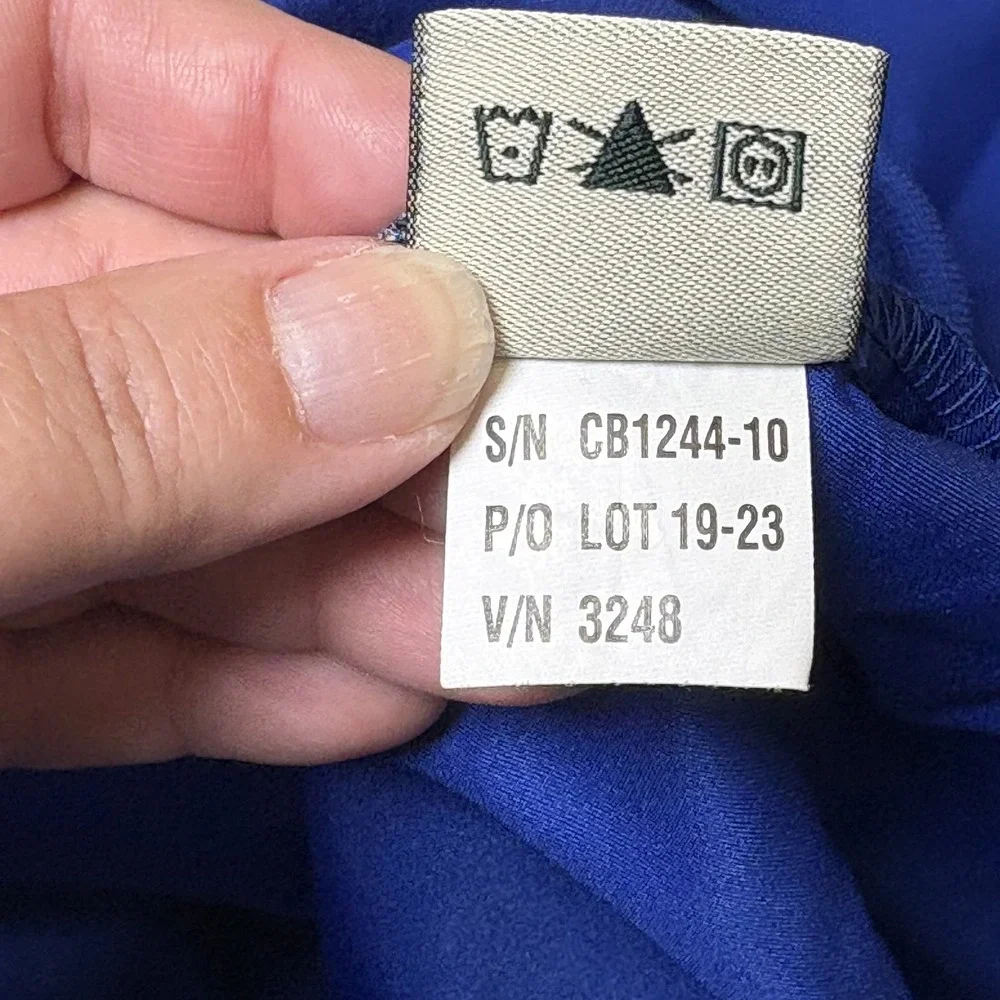 VTG Cutter & Buck‎ Mens Blue golf pullover windbreaker size Medium Juniper Hill